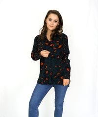 Styled Clothing Leopard Print Blouse