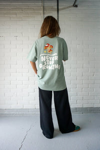 Positivity Never Stop Growing Oversized T-Shirt