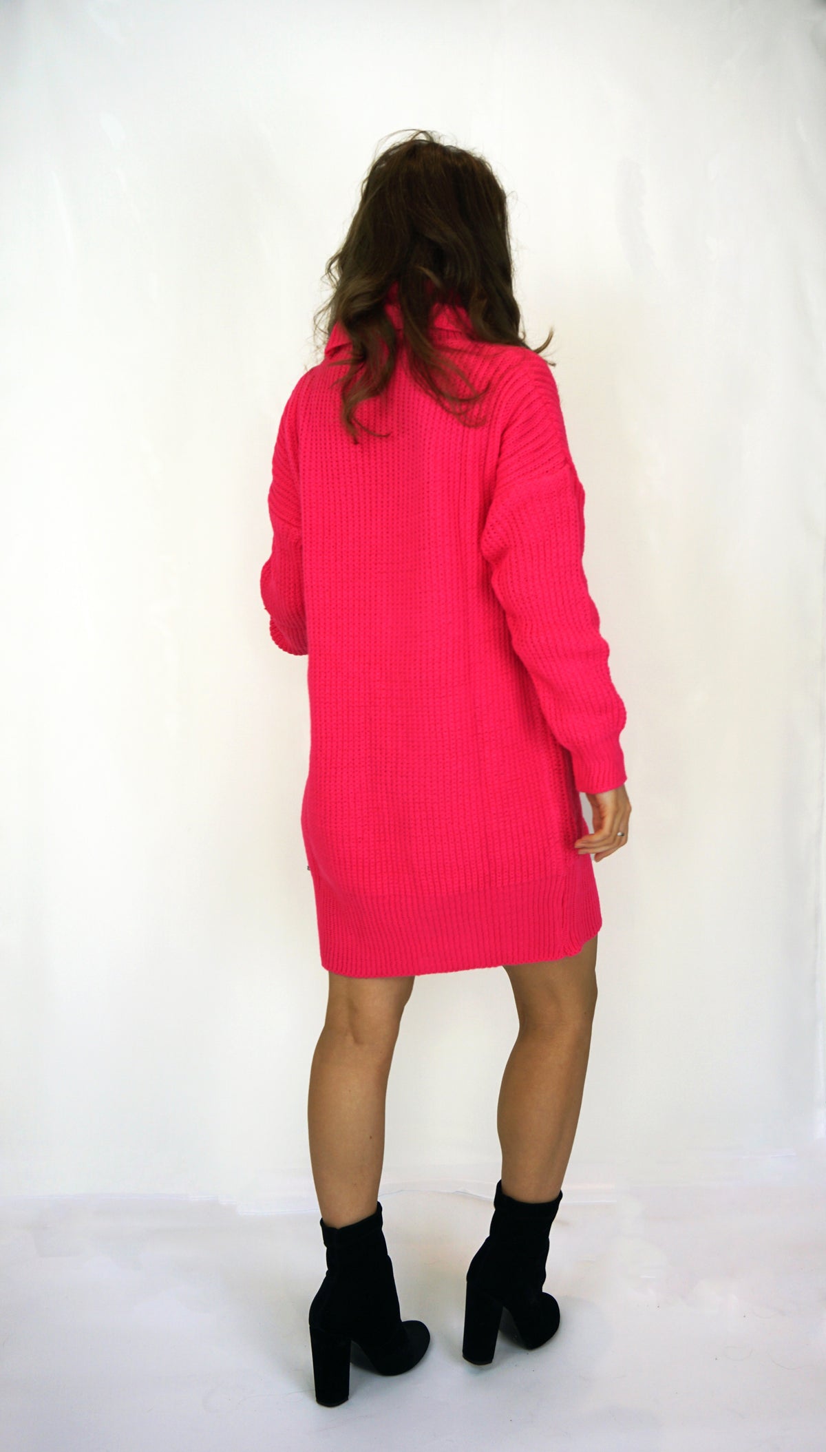 Styled Clothing Pink Jumper Dress