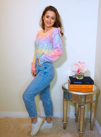 Multicoloured Pastel Knit Jumper