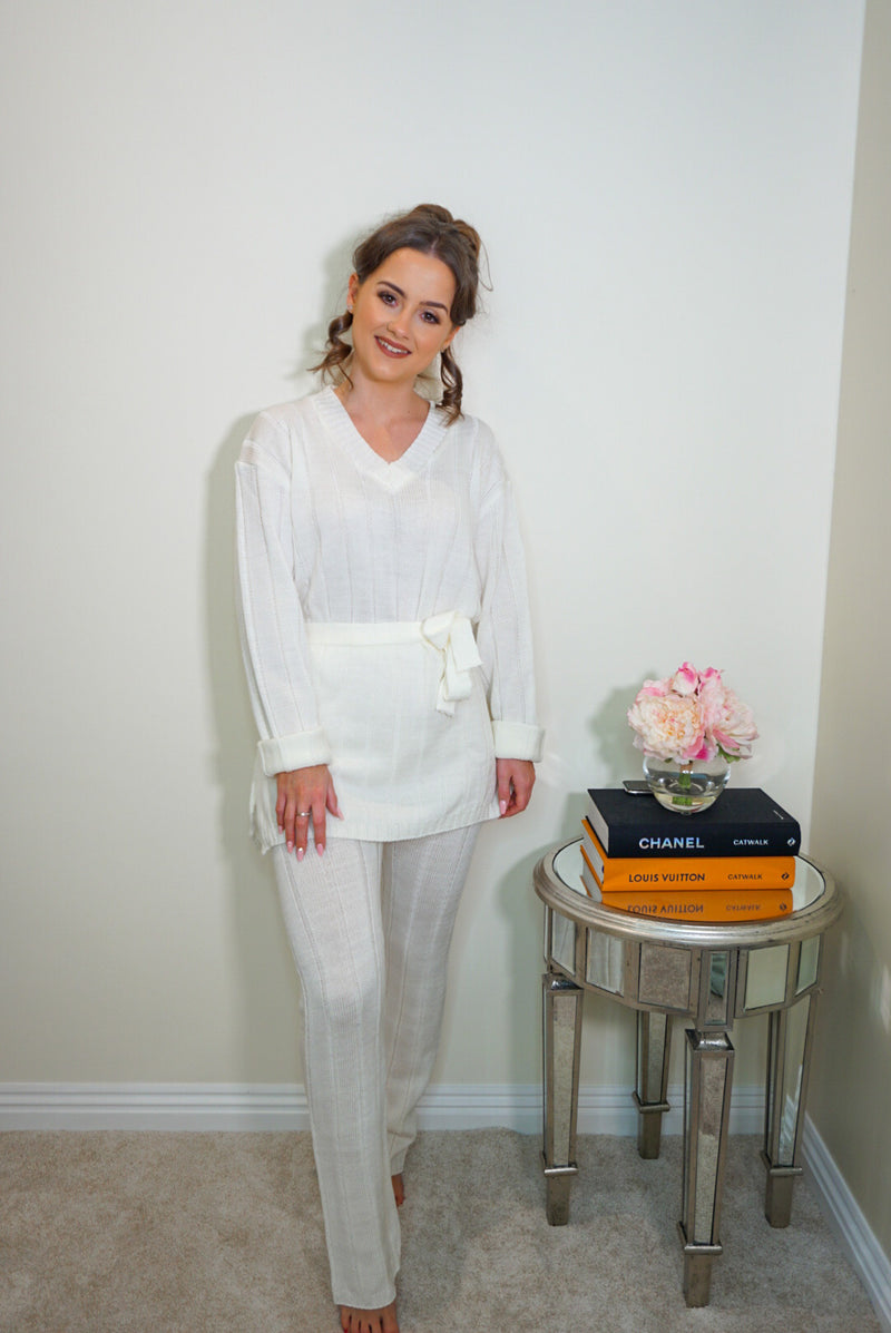 Styled Clothing Cream co-ord loungesuit