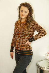 Styled Clothing Trendi Brown Jumper Super Soft